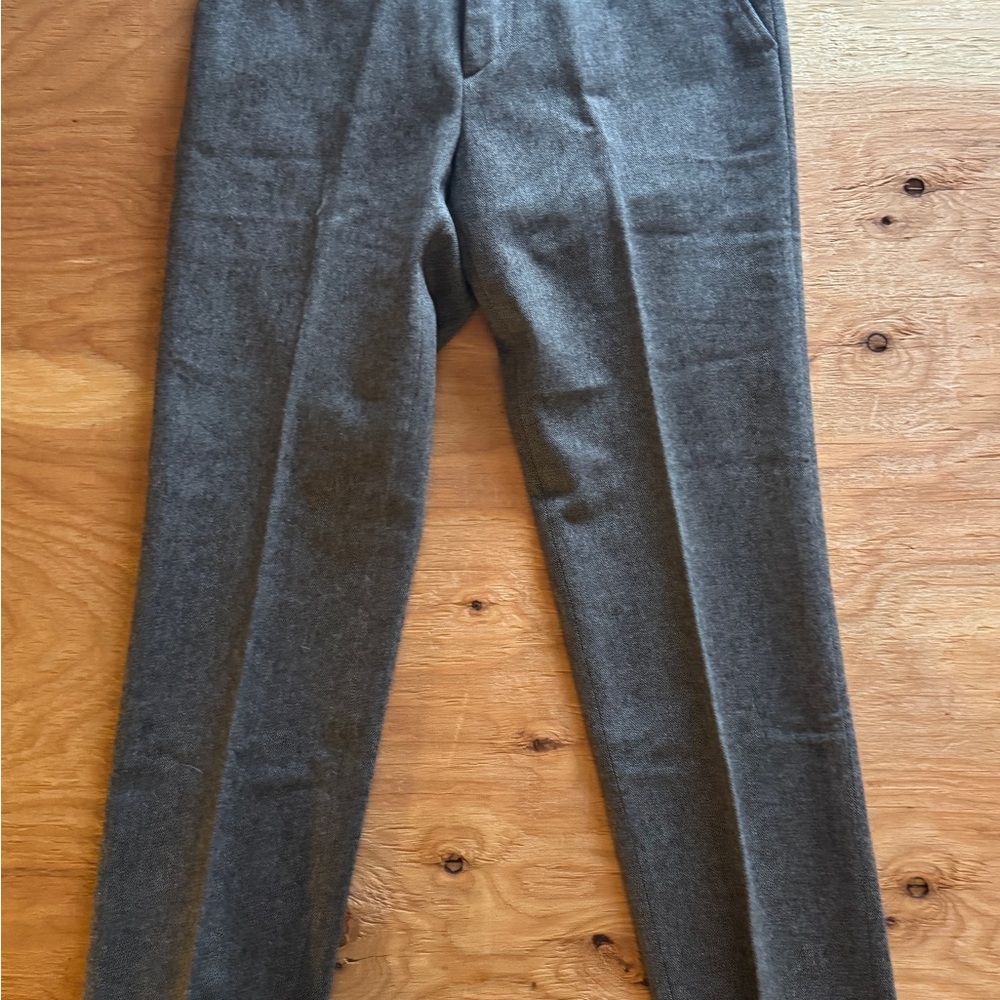 Men's Jack Spade Heavy Wool Tweed Gray Pants